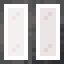 Vertical Stiped White Stained Glass Pane icon
