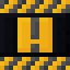 Warning Black Concrete icon