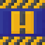 Warning Blue Concrete icon