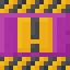 Warning Magenta Concrete icon