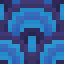 Waved Blue Glazed Terracotta icon