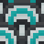 Waved Cyan Glazed Terracotta icon