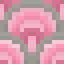 Waved Pink Glazed Terracotta icon