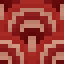 Waved Red Glazed Terracotta icon