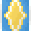 White Glazed Terracotta Pillar Sides icon
