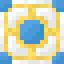 White Glazed Terracotta Pillar Top icon
