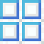 White Glazed Terracotta Smooth Tiles icon
