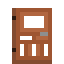 Windowed Acacia Door icon