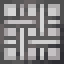 Woven Light Gray Stained Glass icon