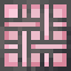 Woven Pink Stained Glass icon