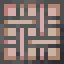 Woven Red Stained Glass icon