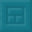 Cyan Concrete - Encased Bricks icon