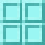 Cyan Dyed Glass Pane - Fancy Quad icon