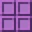 Purple Dyed Glass Pane - Fancy Quad icon