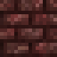 Netherbrick Block - Small Red Nether Brick icon
