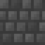Shingles - Black Large Bricks icon