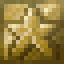 Gold Block Star icon