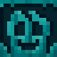 Cyan Carved Pumpkin icon