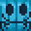 Light Blue Carved Pumpkin icon