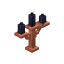 Black Copper Candelabra icon