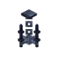 Black Iron Chandelier icon