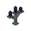 Black Silver Candelabra icon