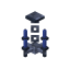 Blue Iron Chandelier icon