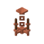 Brown Copper Chandelier icon