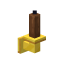 Brown Golden Wall Candle icon