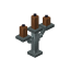 Brown Silver Candelabra icon