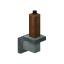 Brown Silver Wall Candle icon