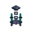 Cyan Iron Chandelier icon