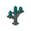 Cyan Silver Candelabra icon