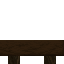 Dark Oak Short Bench icon