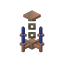 Exposed Blue Copper Chandelier icon