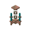 Exposed Cyan Copper Chandelier icon