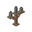 Exposed Light Gray Copper Candelabra icon