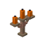 Exposed Orange Copper Candelabra icon