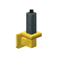 Gray Golden Wall Candle icon