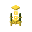 Green Golden Chandelier icon