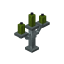 Green Silver Candelabra icon