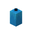 Large Light Blue Candle icon