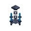 Light Blue Iron Chandelier icon