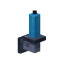 Light Blue Iron Wall Candle icon