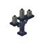 Light Gray Iron Candelabra icon