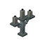 Light Gray Silver Candelabra icon