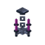 Magenta Iron Chandelier icon