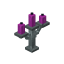 Magenta Silver Candelabra icon