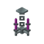 Magenta Silver Chandelier icon