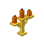 Orange Golden Candelabra icon